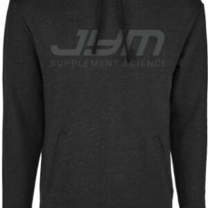 Classic Logo Hoodie Heather Black Large - Men's Hoodies & Sweatshirts JYM Supplement Science