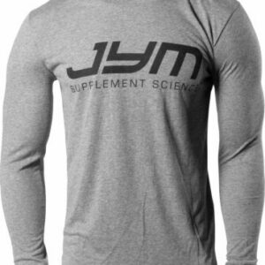 Classic Logo Tri-Blend Long Sleeve Tee Premium Heather Large - Men's Long Sleeves JYM Supplement Science