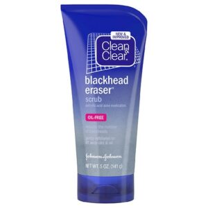 Clean & Clear Blackhead Eraser Facial Scrub With Salicylic Acid - 5.0 oz