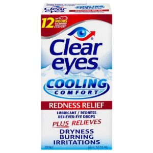 Clear Eyes Cooling Comfort Redness Relief Eye Drops - 0.5 fl oz