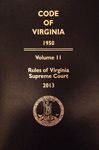 Code of Virginia 1950, Volume 11 - With 2013 Supplement