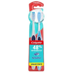Colgate 360 Sensitive Extra Soft Toothbrush Value Pack - 2.0 ea