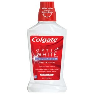 Colgate Optic White Mouthwash Refreshing Mint - 16.0 oz