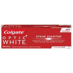 Colgate Stain Fighter Toothpaste Clean Mint Paste - 4.2 oz