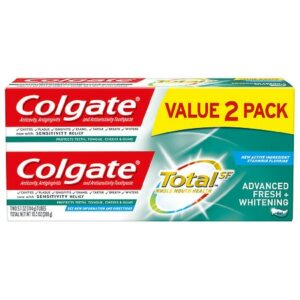 Colgate Total Advanced Fresh Gel Whitening Fresh - 5.1 oz x 2 pack
