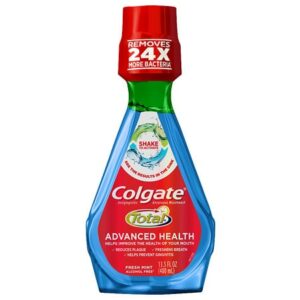 Colgate Total Advanced Health Mouthwash Fresh Mint - 13.5 oz