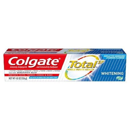 Colgate Total SF Whitening Gel Toothpaste - 4.8 oz