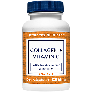 Collagen + Vitamin C - Supports Hair, Skin, Nails & Joints (120 Tablets)