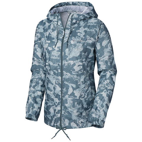 Columbia Flash Forward Printed Windbreaker Jacket - Women's Pond Camo