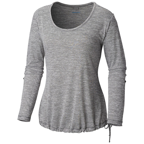 Columbia Kickin It Solid Pullover Shirt - Women's Black Md