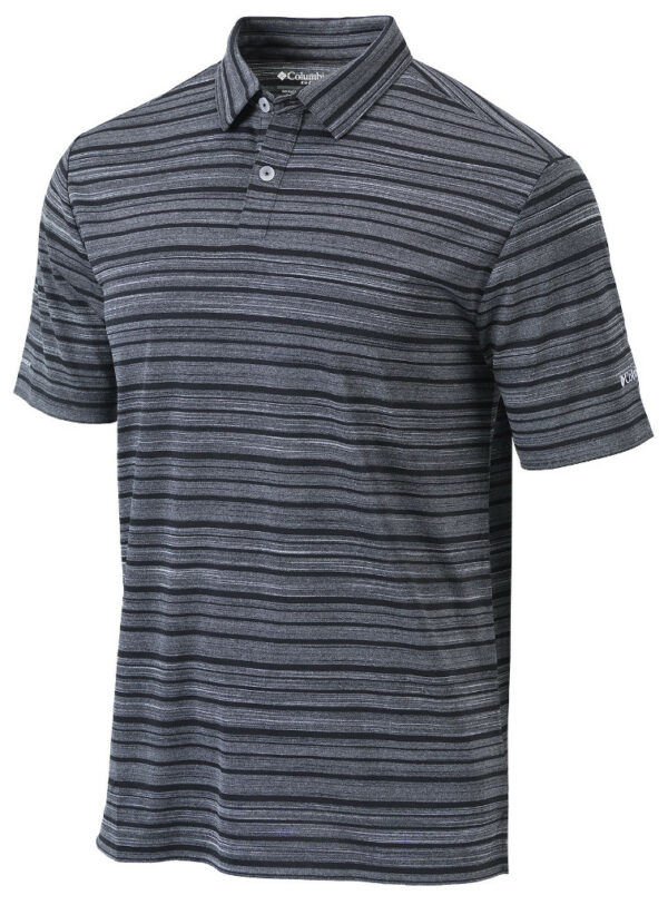 Columbia Omni-Freeze Moving Day Golf Polo Black Xx-Large