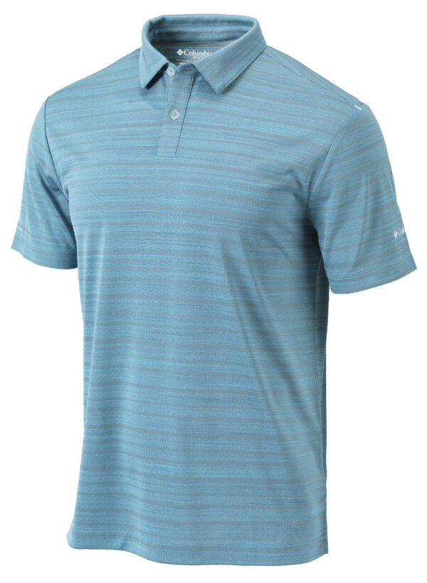 Columbia Omni-Freeze Moving Day Golf Polo Coastal Blue X-Large