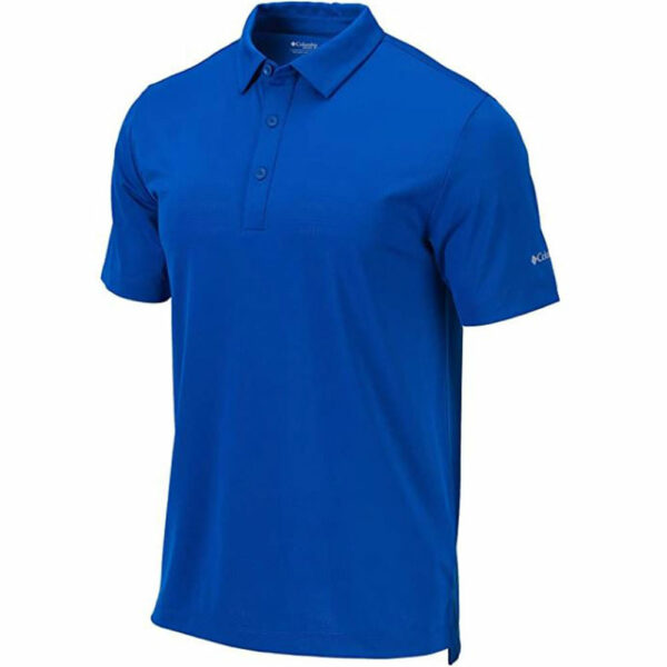 Columbia Omni-Freeze Zero Power Polo Azul Blue Xx-Large