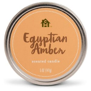 Complete Home Scented Candle Tin Egyptian Amber - 1.0 ea