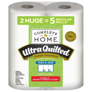 Complete Home Super Premium Ultra Quilted Paper Towels - 158.0 ea x 2 pack