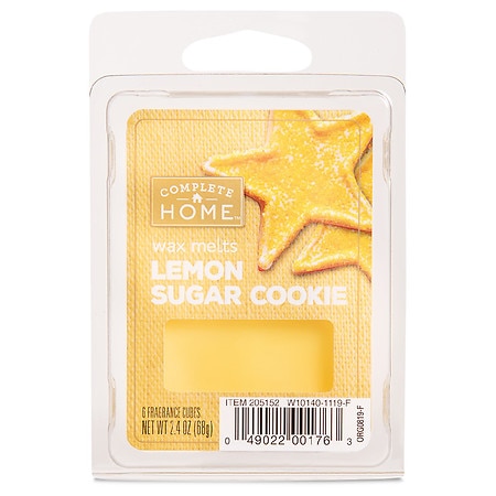 Complete Home Wax Melts Lemon Sugar Cookie - 0.4 oz x 6 pack