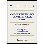 Comprehensive Commercial Law: 2017 Supplement