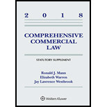 Comprehensive Commercial Law: 2018 Supplement