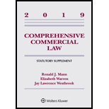 Comprehensive Commercial Law: 2019 Statutory Supplement