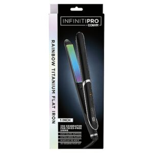 Conair 1" Titanium Flat Iron - 1.0 ea