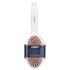 Conair Double Ceramic Cushion Hairbrush - 1.0 ea