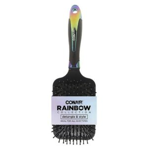 Conair Rainbow paddle brush - 1.0 ea