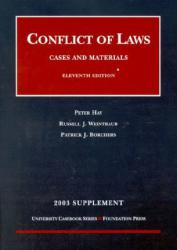 Conflict of Laws-Cases and Materials - 2003 Supplement