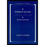 Conflict of Laws: Federal, State, and International Perspectives: Documents Supplements