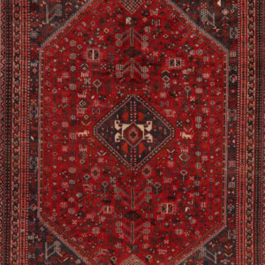 Consigned, Antique Geometric Area Rug Handmade Oriental Living Room, R