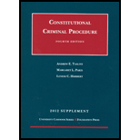 Constitutional Criminal Proc. -12 Supplement