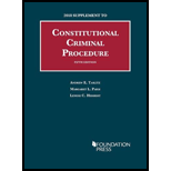 Constitutional Criminal Proedure - 2019 Supplement