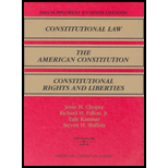 Constitutional Law - 03 Supplement