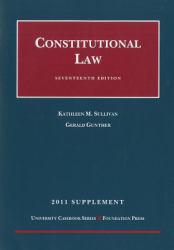 Constitutional Law - 11 Supplement