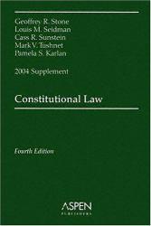 Constitutional Law-2004 Supplement