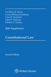 Constitutional Law-2016 Supplement