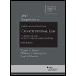 Constitutional Law - 2017 Supplement