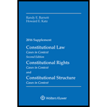 Constitutional Law: Cases in Context 2016 Supplement