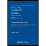 Constitutional Law: Cases... - 2020 Supplement