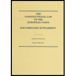 Constitutional Law of European... -Supplement