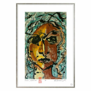 Contemporary Modern Abstract Fine Art, CIRCE, DISTRUST, by H.E.Scarbor