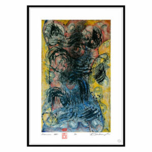 Contemporary Modern Abstract Fine Art, DANCER IV, by H.E. Scarborough,