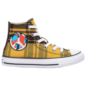 Converse Boys Converse All Star Hi - Boys' Preschool Basketball Shoes Yellow/Black/White Size 02.0