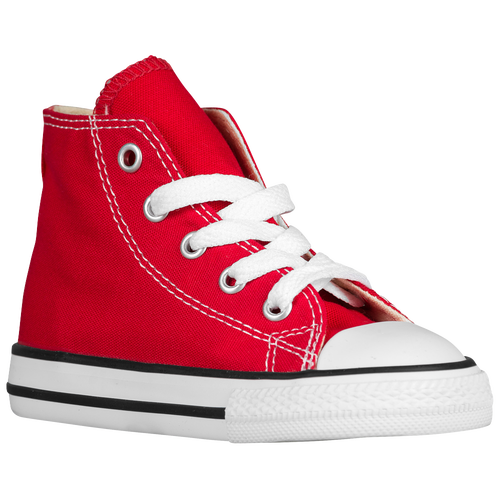 Converse Boys Converse All Star Hi - Boys' Toddler Basketball Shoes Red/Red Size 10.0