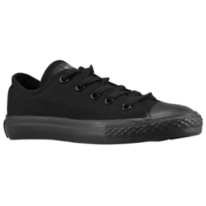 Converse Boys Converse All Star Ox - Boys' Preschool Basketball Shoes Black Monochrome/Black Size 11.0