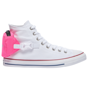 Converse Boys Converse CTAS Buckle Up Hi - Boys' Grade School Shoes White/Neo Pink/White Size 04.5