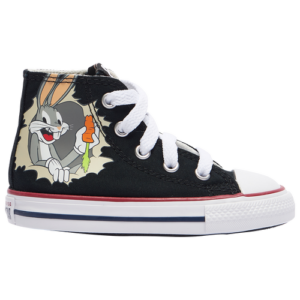 Converse Boys Converse x Bugs Bunny Chuck Taylor All Star High Top - Boys' Toddler Shoes Black/Multi Size 10.0