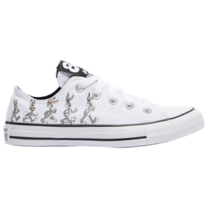 Converse Boys Converse x Bugs Bunny Chuck Taylor All Star Low Top - Boys' Preschool Shoes White/Grey/Black Size 01.5