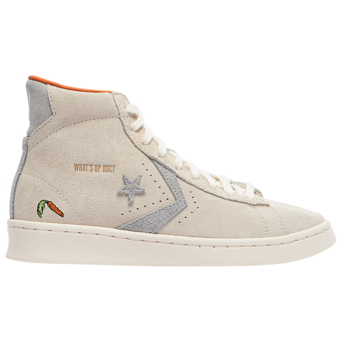 Converse Boys Converse x Bugs Bunny Pro Leather - Boys' Grade School Shoes Natural Ivory/Egret/Black Size 07.0