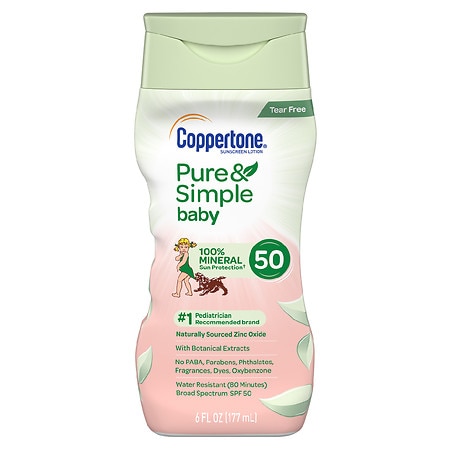 Coppertone Baby Sunscreen Lotion SPF 50 - 6.0 fl oz