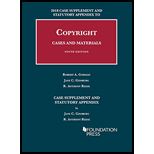 Copyright Cases and Materials - 2018 Case Supplement and Statutory Appendix